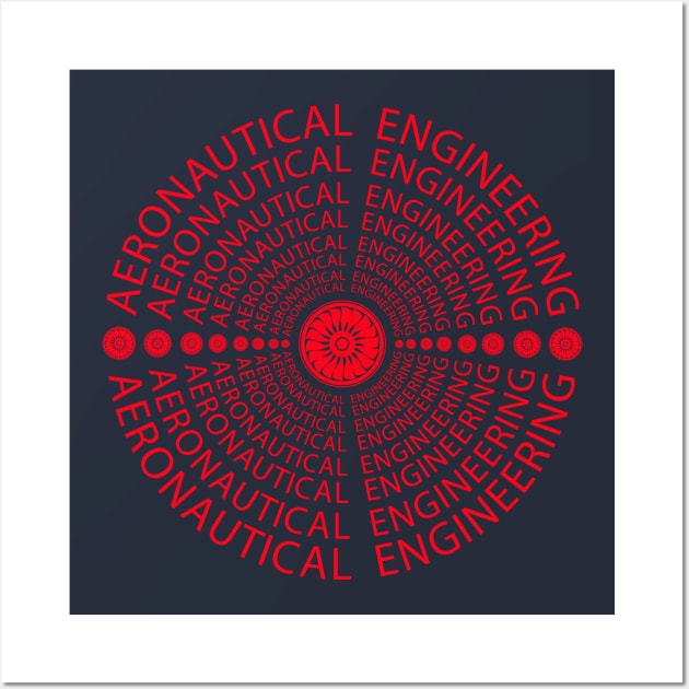 aeronautical engineering aerospace engineer Wall Art by PrisDesign99